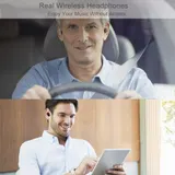 Bluetooth True Wireless Headset Stereo Ohrhörer mit Ladecase & integriertem Mikrofon – Bild 2