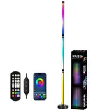 LED Stehleuchte RGB Dimmbar Farbig Stehlampe Lichtsäule Standleuchte Dimmbar DHL – Bild 15