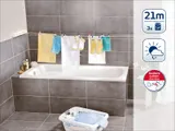 Leifheit Wandtrockner Rollfix 210 Wäschetrockner Wand Wandwäschetrockner – Bild 2