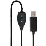 Hama PC Office USB Headset Stereo Kophörer mit Boom Mikrofon Mikro Büro Notebook – Bild 4