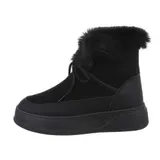 Keilstiefeletten Damenschuhe 8702 Ital-design In Schwarz – Bild 2
