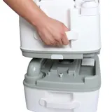 24L Campingtoilette Chemietoilette Tragbar WC Mobile Camping Reise MAX. 150 kg – Bild 10