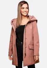 Marikoo Damen Softshell Regenjacke Outdoor Jacke Herbst Parka Mantel MAYLEEN NEU – Bild 3