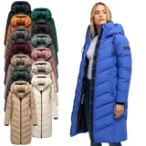 Navahoo Damen Winterjacke Steppjacke Winter Jacke lang warm Mantel Parker B982 – Bild 9