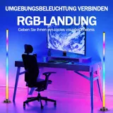 LED Stehleuchte RGB 10W Dimmbar Farbig Stehlampe Lichtsäule Standleuchte Dimmbar – Bild 13