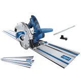 Scheppach Tauchsäge PL55 Handkreissäge Tauchkreissäge 1200W + 2 Führungschienen – Bild 1