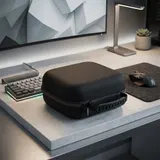 Reisefreundliches Hartschalenetui für Razer für Barracuda X Kopfhörer schwarz – Bild 9