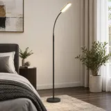 HOMCOM LED Stehlampe Dimmbar Stehleuchte mit Fernbedienung & Touch-Steuerung – Bild 9