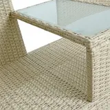 Polyrattan Gartenbank Bank Rattan Sitzbank 2-Sitzer Gartenmöbel Balkonmöbel – Bild 12