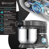 KESSER® Küchenmaschine 3in1 mit Fleischwolf Teigmaschine Knetmaschine Entsafter – Bild 11