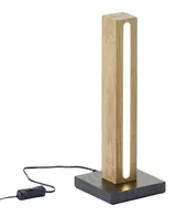 Northpoint LED Holz Stehleuchte Stehlampe Lichtsäule in verschiedenen Größen – Bild 1