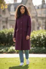 Damen Mantel Wolle Winter große Größen Winterjacke berre Größe 48 – Bild 1
