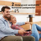 Ultimea Poseidon D80 Soundbar-Subwoofer 7.1-Kanal Lautsprecher-Kit, Dolby Atmos – Bild 5