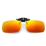 UV400 Clip on Sonnenbrille Brillen Aufsatz Clip Polarisiert  Überbrille – Bild 1