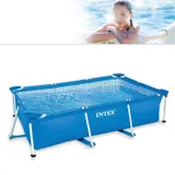 Intex Frame Pool Rechteck 220x150x60cm Schwimmbad Schwimmbecken Familypool-28270 – Bild 1