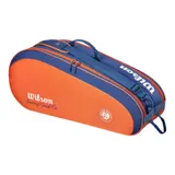 Wilson Team Roland Garros Schlägertasche Tennis Unisex rost – Bild 1