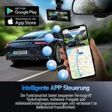 Dashcam Auto 2-Kanal 4K+1080P Autokamera Mit GPS 3.16 Zoll-Bildschirm Dashcam – Bild 3