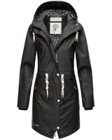 Navahoo Damen Regen Jacke Mantel Parka Wasserdicht Funktionsjacke B919 NEU – Bild 1