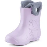 LADEHEID Gummistiefel Kinder Gefütterte Jungen Mädchen Thermo Regenschuhe 22-35 – Bild 1