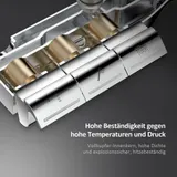 Duschsystem Regendusche Mit Thermostat Handbrause Duschset    Mechanische Tasten – Bild 16