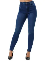 Tazzio Jeans Damen High Waist Skinny Fit Jeanshose Stretch Denim Hose – Bild 1