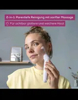 BEURER FC 45 elektrische Gesichtsreinigungsbürste 2 Stufen wasserfest IPX-7 – Bild 2