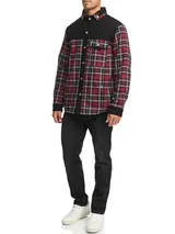 Indicode Herren Übergangsjacke INHolz-Hemd Jacke Holzfällerhemd Teddyfutter – Bild 6