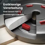 Hop-Sport Hantelset 39 KG Langhantel Langhantelstange Hantelcheiben Gewichte – Bild 2