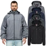 Regenjacke Herren Wasserdicht Rock Creek Herren Jacke Übergangsjacke H-385 NEU – Bild 8
