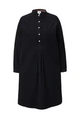 Ulla Popken Damen große Größen Cordkleid Stehkragen Biesen Zierfalten – Bild 8