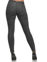 Tazzio Jeans Damen High Waist Skinny Fit Jeanshose Stretch Denim Hose – Bild 6
