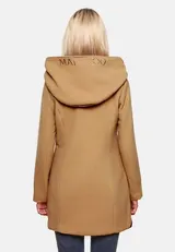 Marikoo Damen Winter Jacke Mantel Business Trenchcoat Wintermantel Parka MAIKOO – Bild 5
