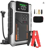 Eigotrav 12000mAh 12V Starthilfe Ladegerät Booster Power-Bank mit Luftkompressor – Bild 5