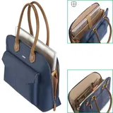Edle Business Außendienst Notebook-Tasche Handtasche Shopper Case Damen bis 14,9 – Bild 1