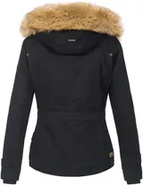 Navahoo Damen Winterjacke Kapuze Kunstfell Winter Jacke Parka Teddyfell B643 NEU – Bild 3