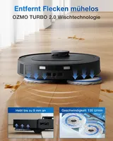 ECOVACS Saugroboter mit Wischfunktion Deebot T30C Gen 2 B-WARE – Bild 4