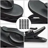 100pcs Ohrhörer Schnur Clip Kopfhörer Clip Kopfhörer Klemmen Verschluss – Bild 12