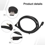 Gaming -Headset -Kabel Kopfhörerkabel Verwicklung Frei Plug-and-Play-Design – Bild 9
