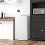 91L Kühlschrank mit Gefrierfach 81L+10L Kleiner Kühlschrank mit Gemüsefach – Bild 3