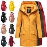 Marikoo Damen Softshell Regenjacke Outdoor Jacke Herbst Parka Mantel MAYLEEN NEU – Bild 9
