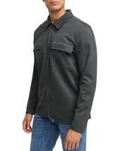 Indicode Herren Langarmhemd INNello Zip Shirt-Herrenhemd Reißverschluss Hemd – Bild 3