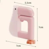 Entenförmiger abnehmbarer Tischhaken für Handtasche Tasche rutschfester Aufhä – Bild 10