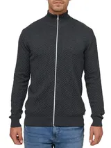Kronstadt Herren Strickjacke KSCarlo Zip-Cardigan Strick Pullover Stehkragen – Bild 2