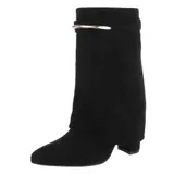 Damen Stiefel mit Reißverschluss und Reißverschluss Ital-Design 8709 in Schwarz – Bild 8