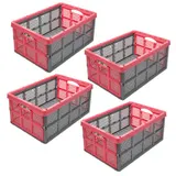 Garronda Transportbox Klappbox Faltkiste Kiste Korb 51 x 34,5 x 22,5 cm HDPE  – Bild 3