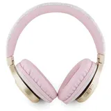 Guess Bluetooth 5.3 Wireless Headphones On-Ear 4G Script Logo pink / Gold – Bild 2