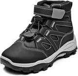 Kinder Winterschuhe Wasserdicht,Warm Mid Schneestiefel für Jungen&Mädchen 31-37 – Bild 12