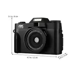 4K 75MP 16X Digitalkamera Autofokus Digitalzoom Kamera 180 Klappdisplay Geschenk – Bild 12