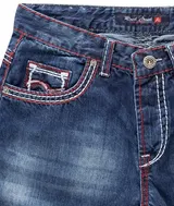 Rock Creek Herren Jeans Hosen Comfort Fit dicke Naht Denim Blau Herrenjeans M70 – Bild 4