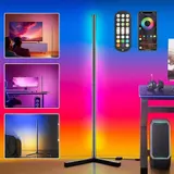 LED Stehleuchte RGB Dimmbar Farbig Stehlampe Lichtsäule Standleuchte Dimmbar DHL – Bild 1
